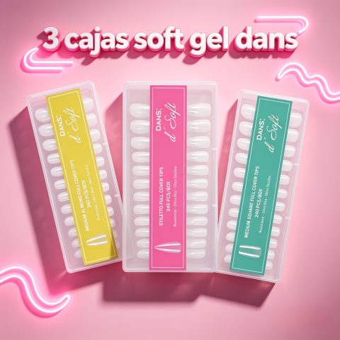 3 Cajas Soft Gel Dans Surtidas