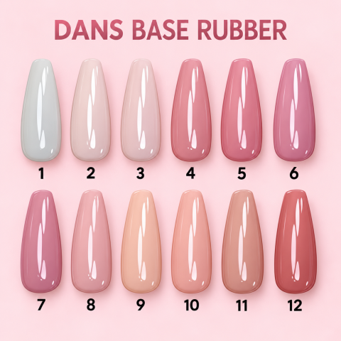 Base Rubber Dans Color 1 a 12