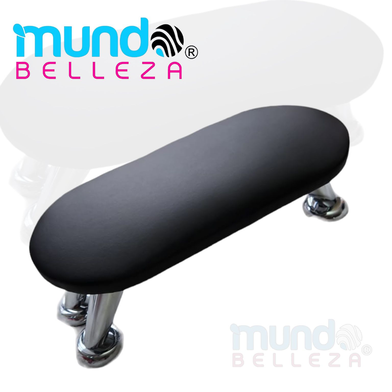 Apoya Brazo Moderno con Pata Plateadas - Imagen 2