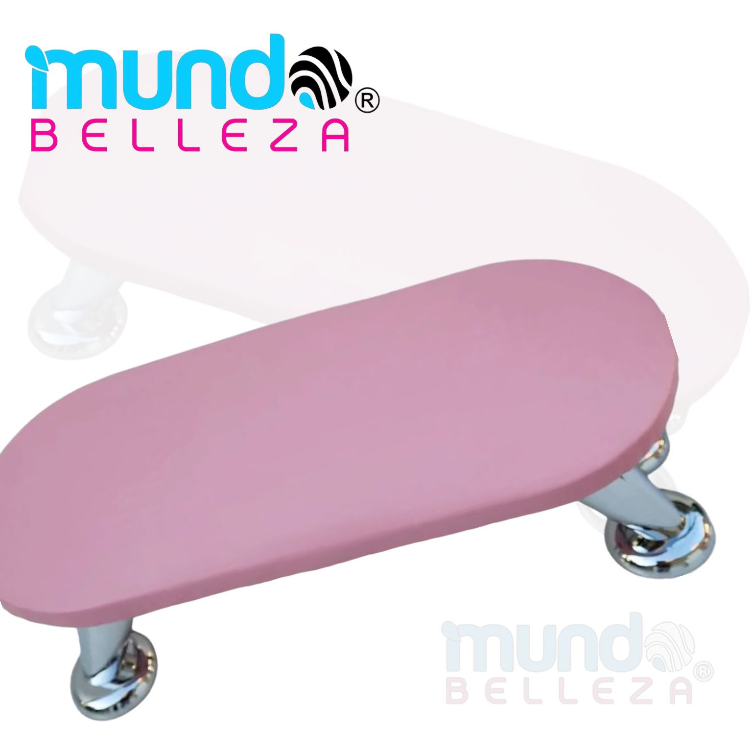 Apoya Brazo Moderno con Pata Plateadas - Imagen 4