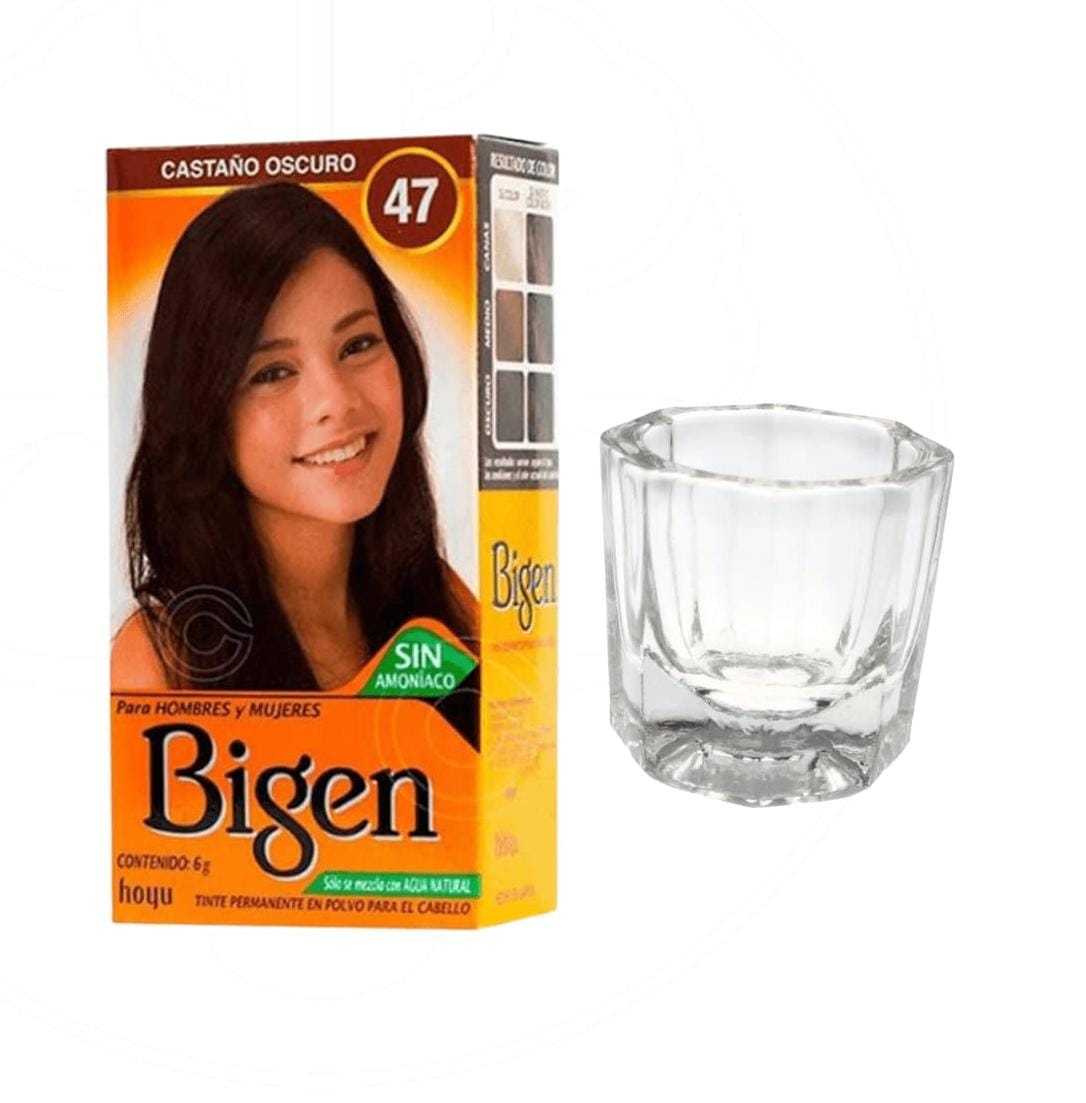 Bigen sin Amoniaco Mas Vaso Mezclador de Regalo
