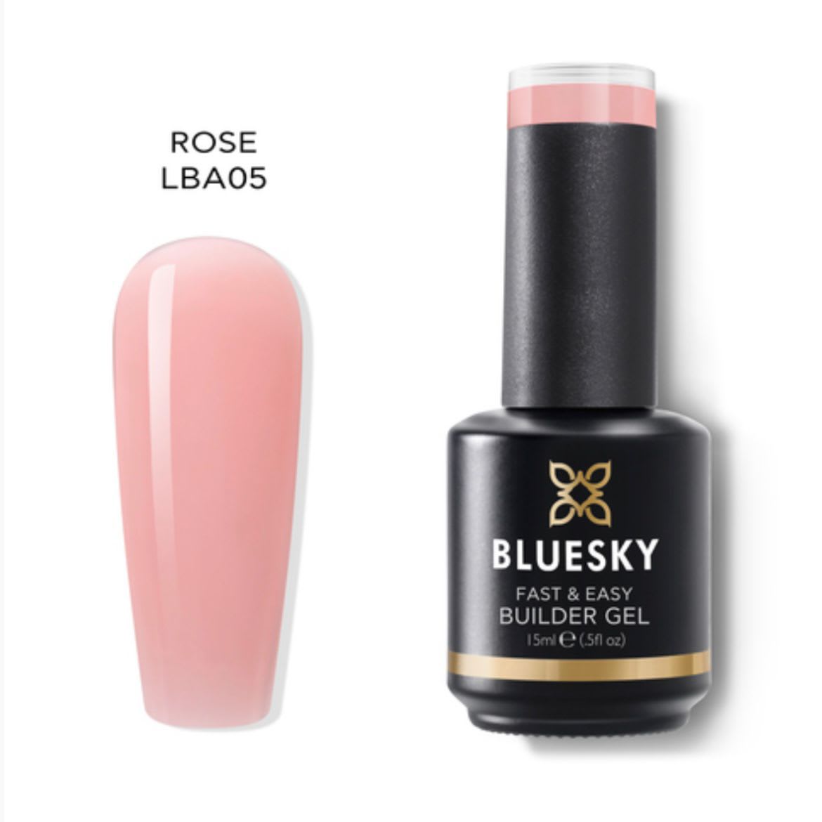 Bluesky Builder Gel Rose 15 ml