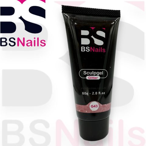 BS Nails Poligel 60 g Glitter G43