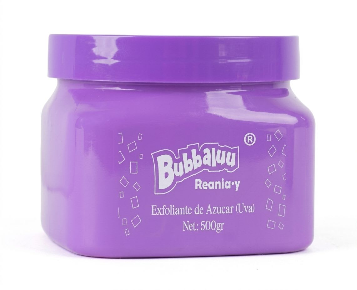 Bubbaluu Exfoliante de Azucar Uva 500 g