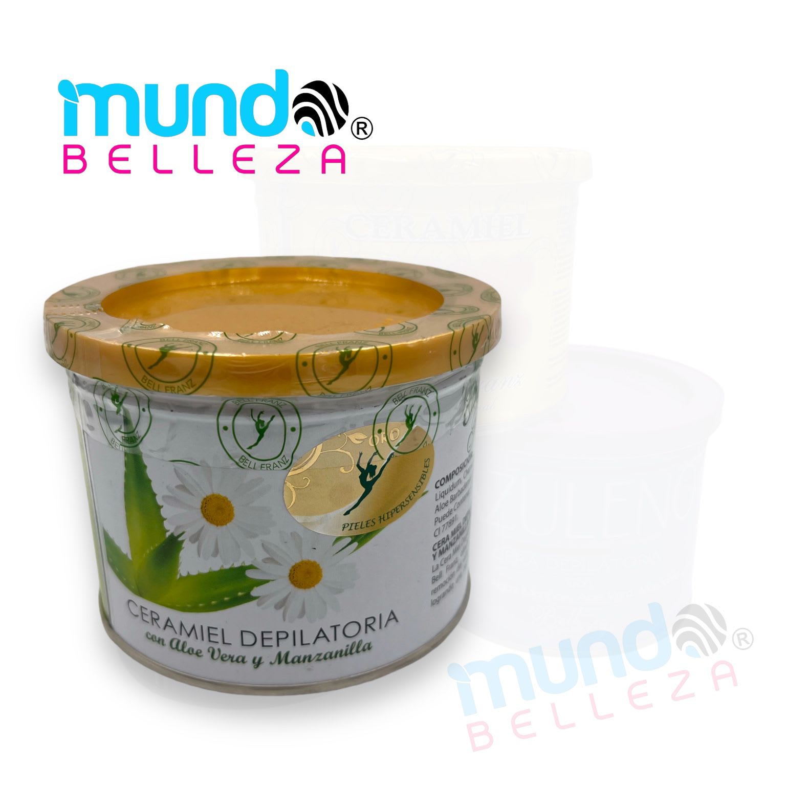 Cera Miel Bell Franz Aloe Vera y Manzanilla 500 g