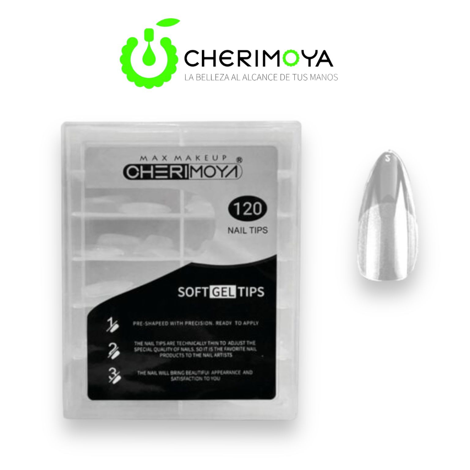 Cherimoya Tips Soft Gel Oval