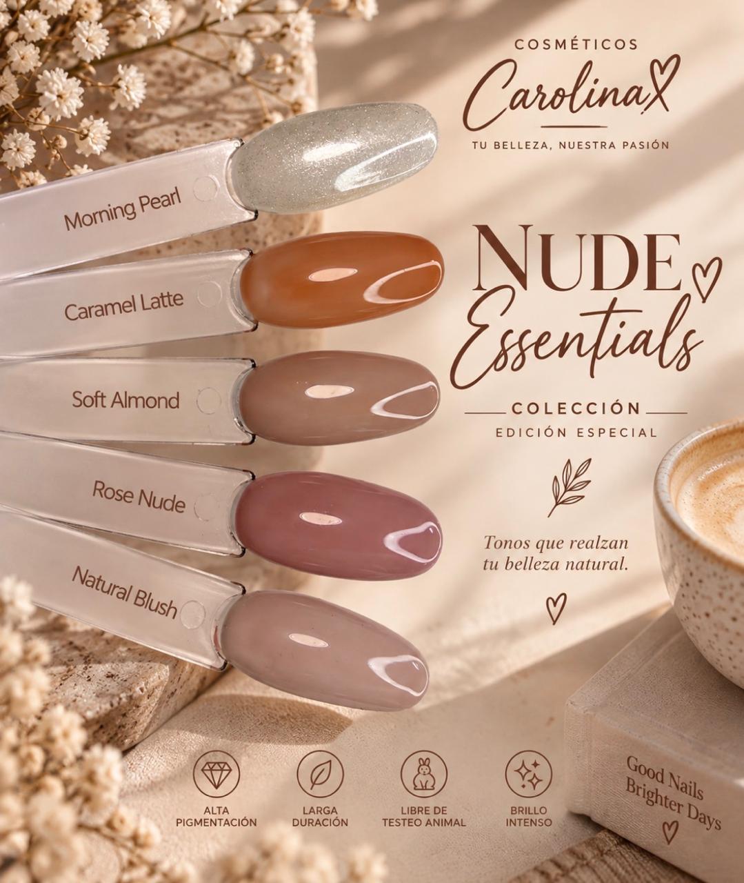 Colección Nude Essentials Kiss Beauty