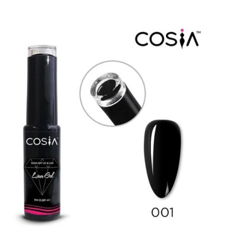 Cosia Gel Paint de Botella (negro) 001