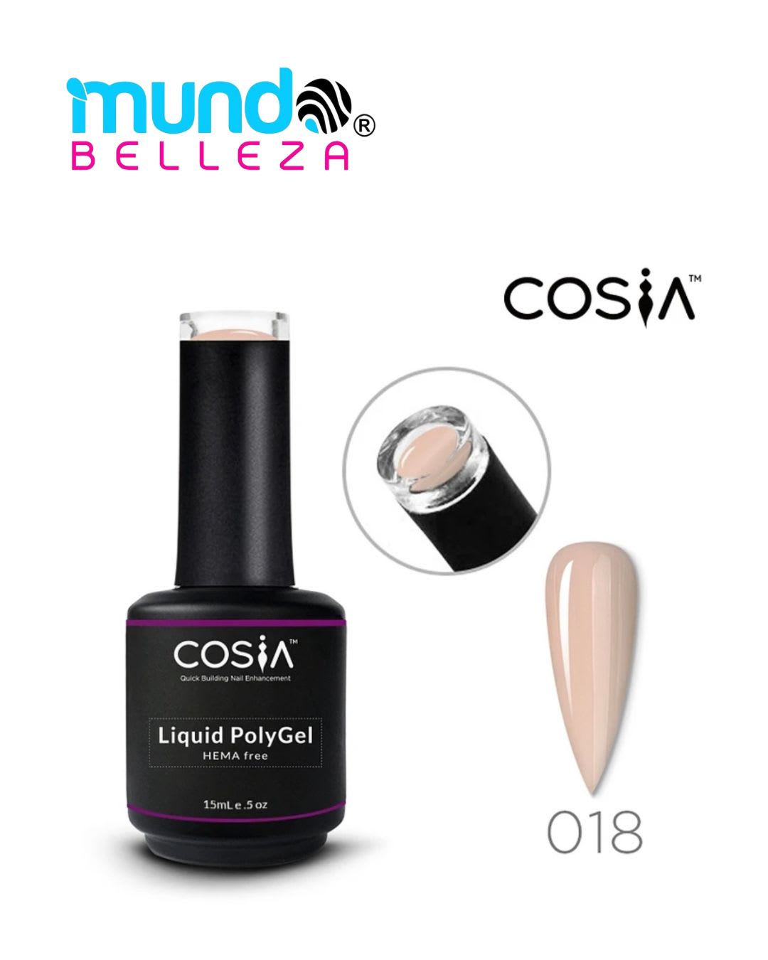 Cosia Poligel Líquido 15 ml 018