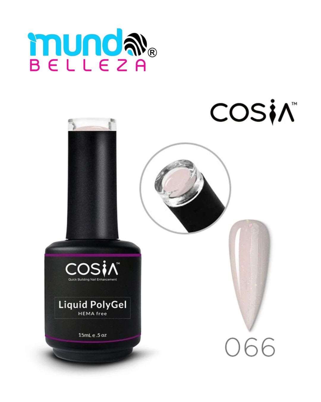 Cosia Poligel Líquido 15 ml 066