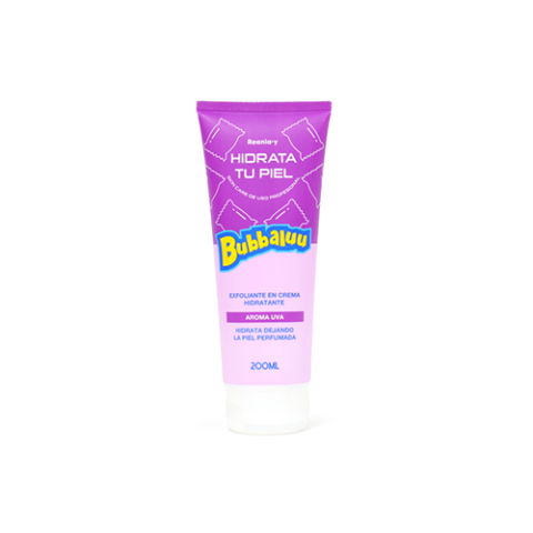 Crema Exfoliante Manos y Curpo Bubbaluu Uva