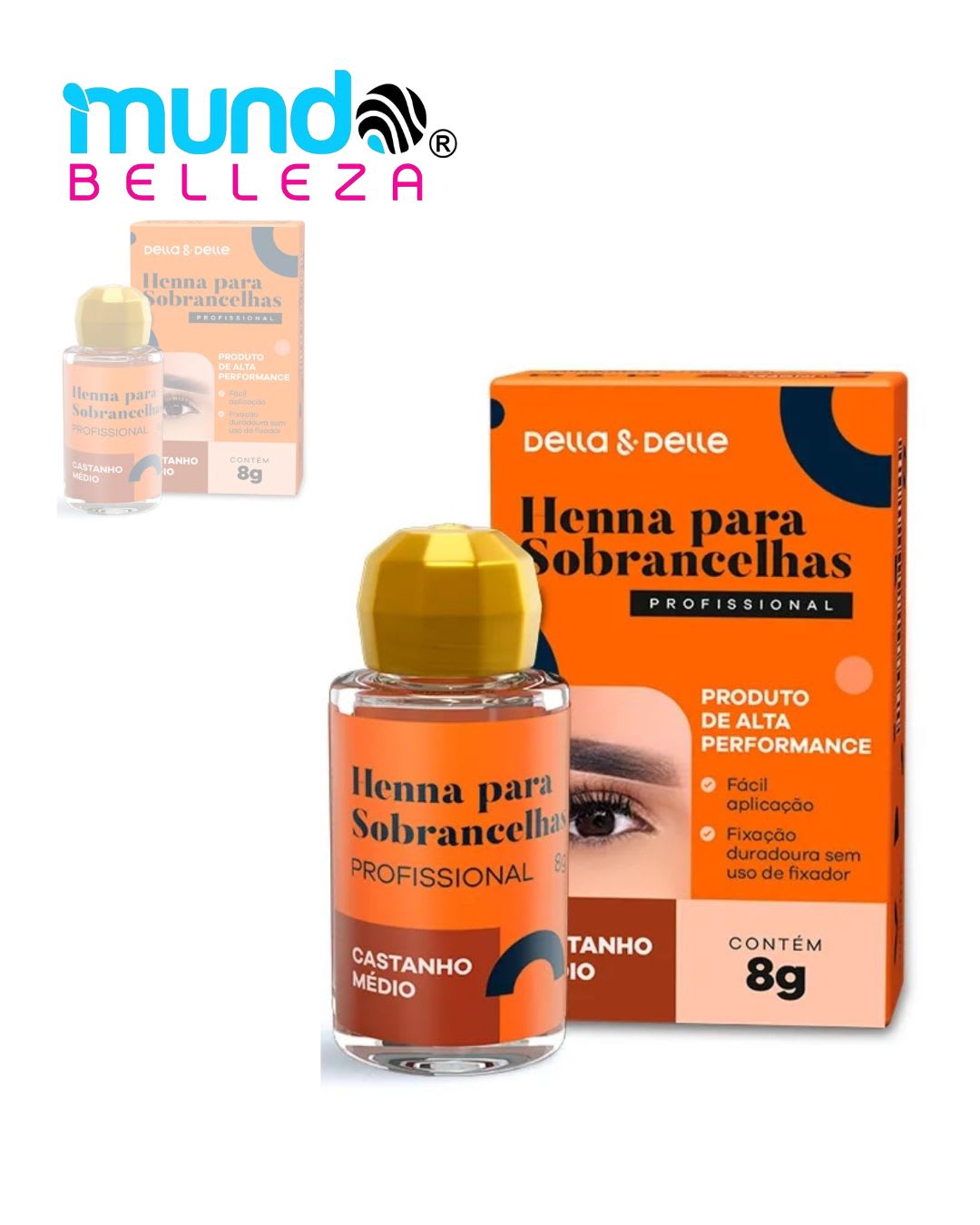 Della & Delle Castaño Medio 8 g
