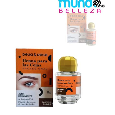 Della y Delle Henna Castaño Oscuro 8 g