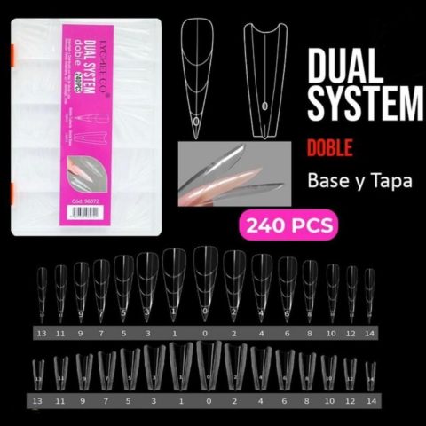 Dual System Doble 240 pcs Stiletto