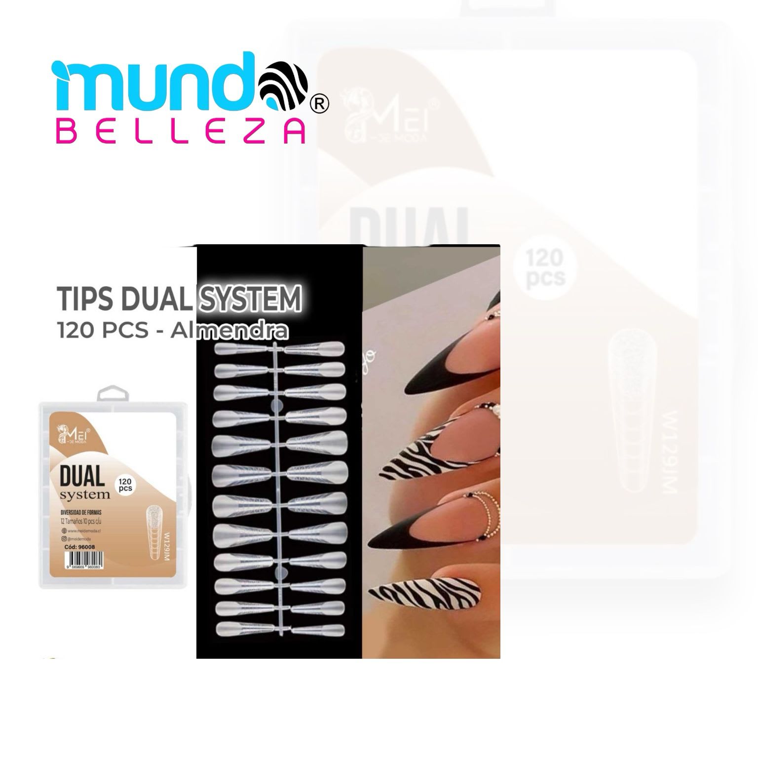 Dual System W129JM 120pcs Almendra