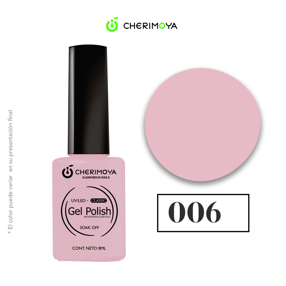 Esmalte Cherimoya 006 8 ml UV/LED