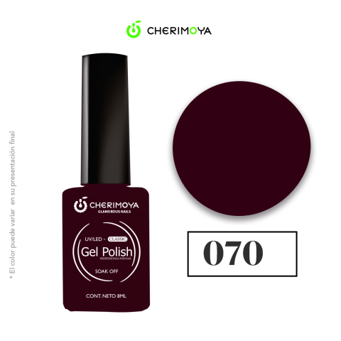 Esmalte Cherimoya 070 8 ml UV/LED