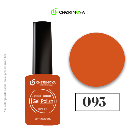 Esmalte Cherimoya 093 8 ml UV/LED