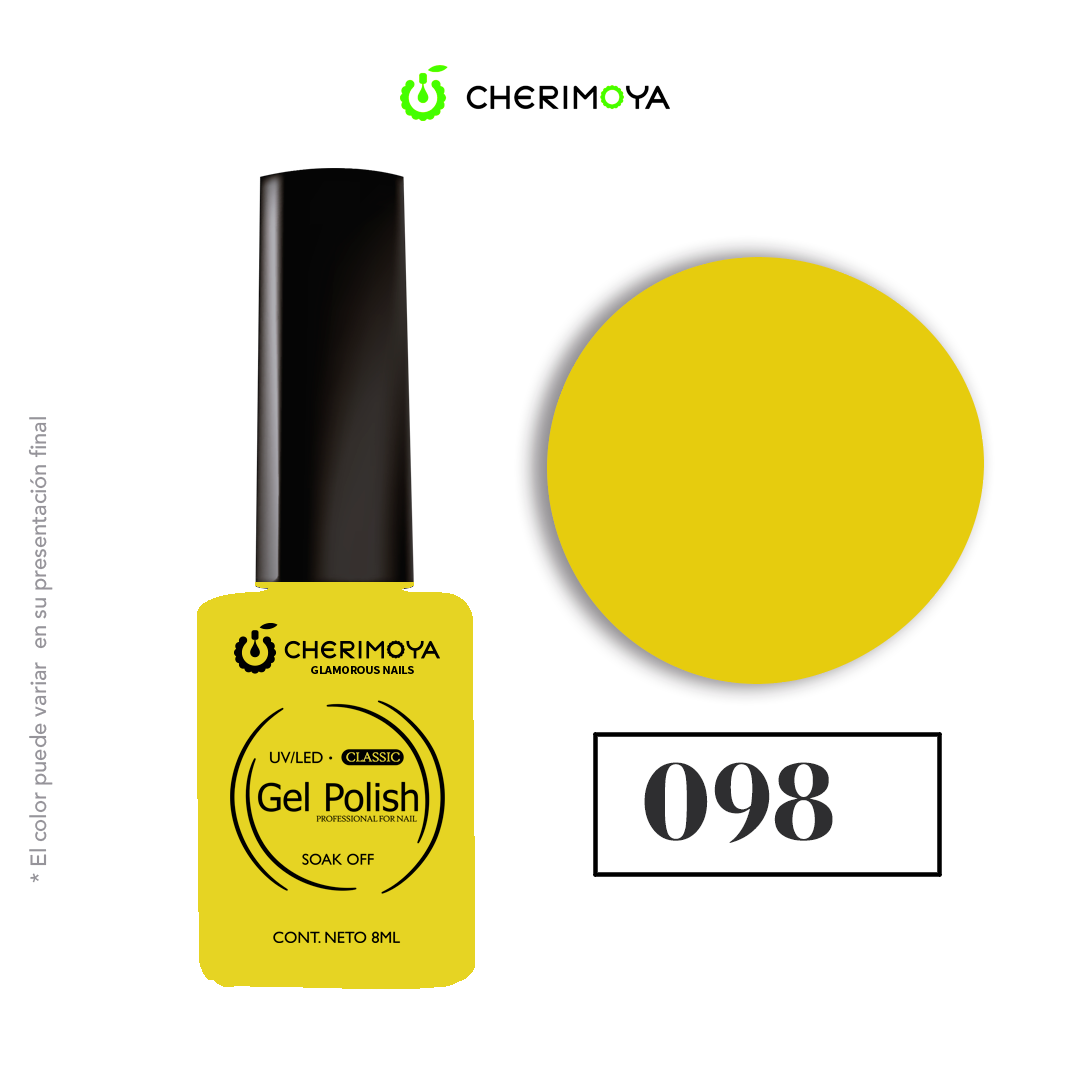 Esmalte Cherimoya 098 8 ml UV/LED