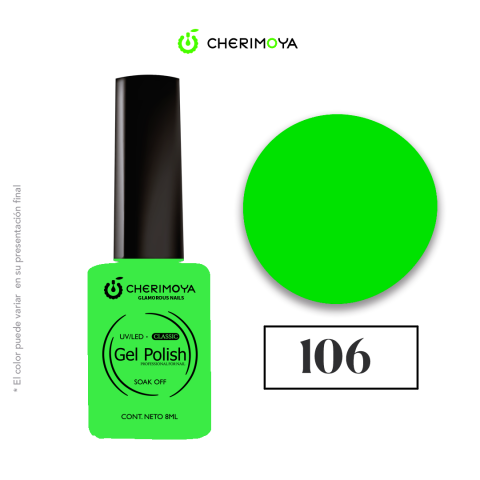 Esmalte Cherimoya 106 8 ml UV/LED