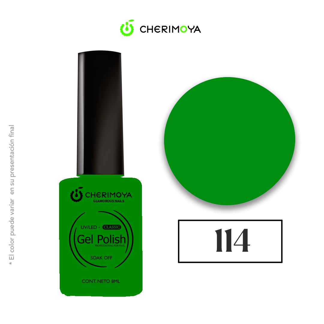 Esmalte Cherimoya 114 8 ml UV/LED