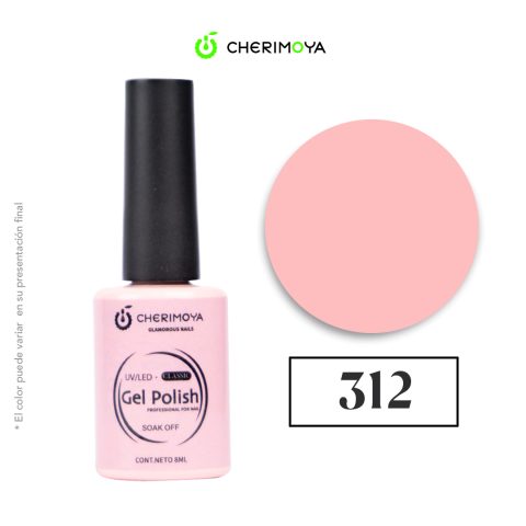 Esmalte Cherimoya 312 8 ml UV/LED