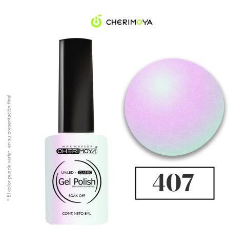 Esmalte Cherimoya 407 8 ml UV/LED