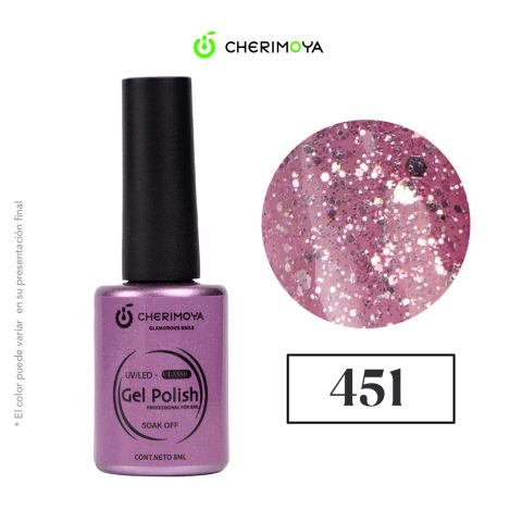 Esmalte Cherimoya 451 8 ml UV/LED