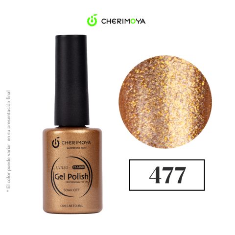 Esmalte Cherimoya 477 8 ml UV/LED