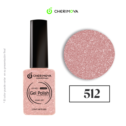 Esmalte Cherimoya 512 8 ml UV/LED