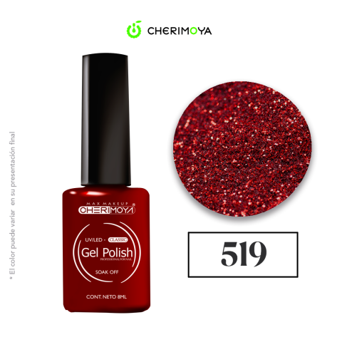 Esmalte Cherimoya 519 8 ml UV/LED