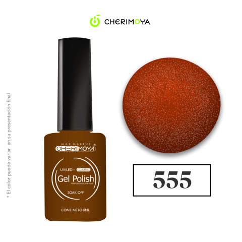 Esmalte Cherimoya 555 8 ml UV/LED