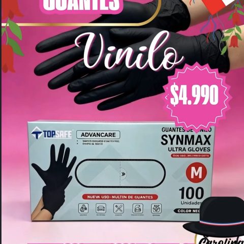 Guantes de Vinilo 100pcs