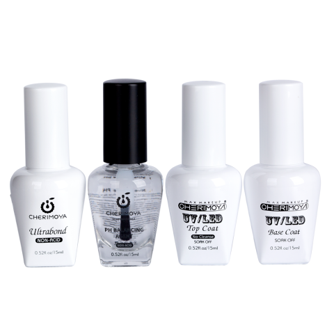 Kit 4 Preparadores | PH | Ultrabond | Base y Top 15 ml