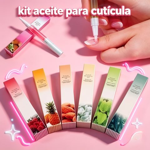 Kit Aceite para Cutículas x 6 Unidades
