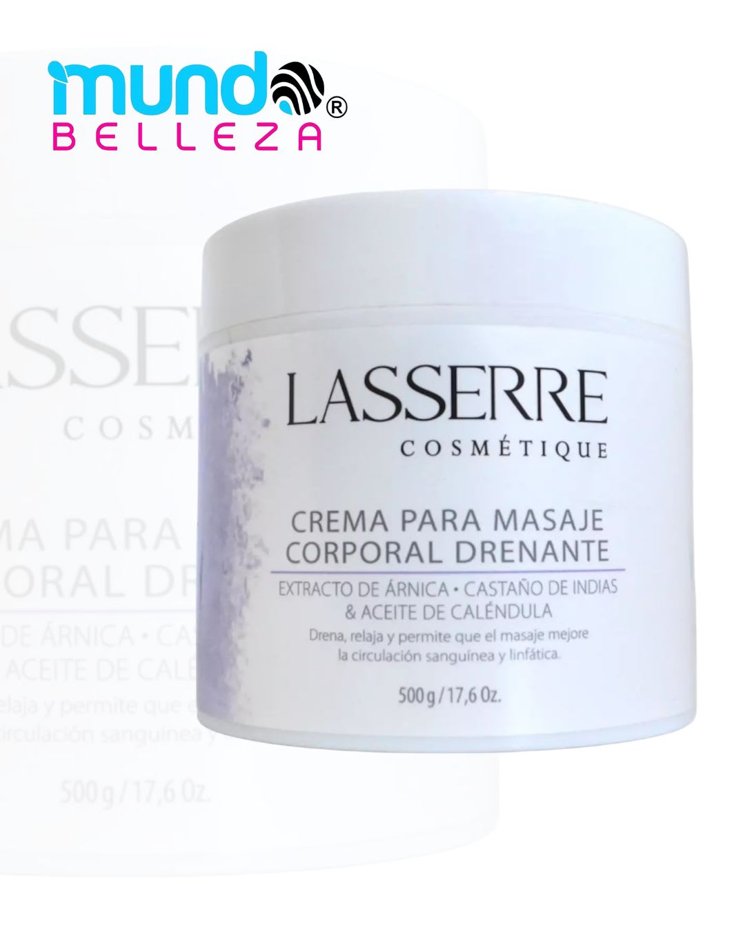 Laserre Crema para Masaje Corporal 500 g