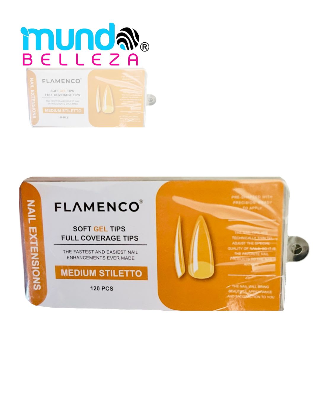 Medium Stiletto Soft Gel