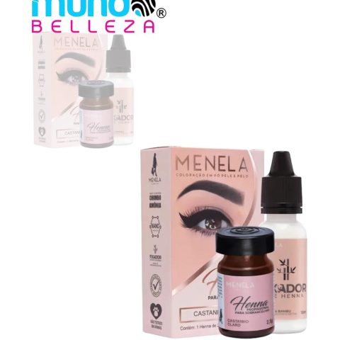 Melena Castaño Claro 2.5 g + Fixador