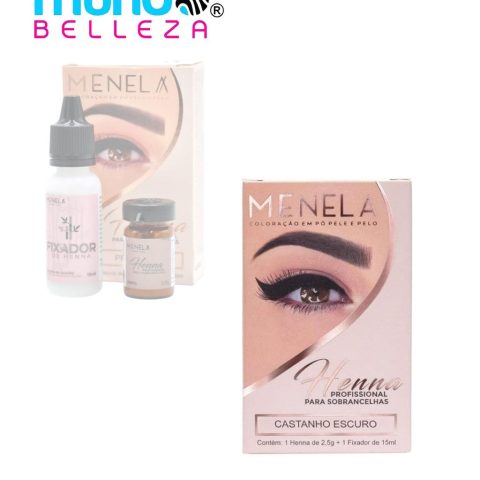 Melena Castaño Oscuro 2.5 g + Fixador