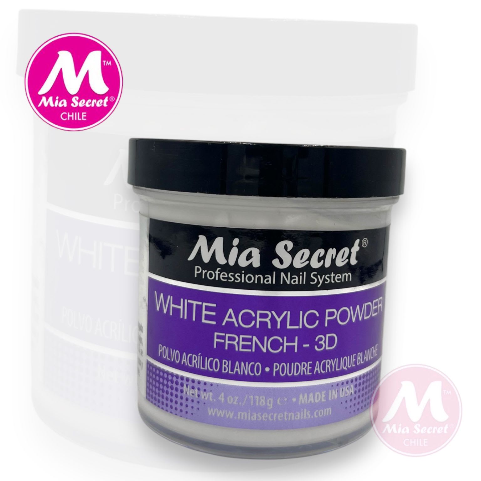 Mia Secret Acrílico 118 g White