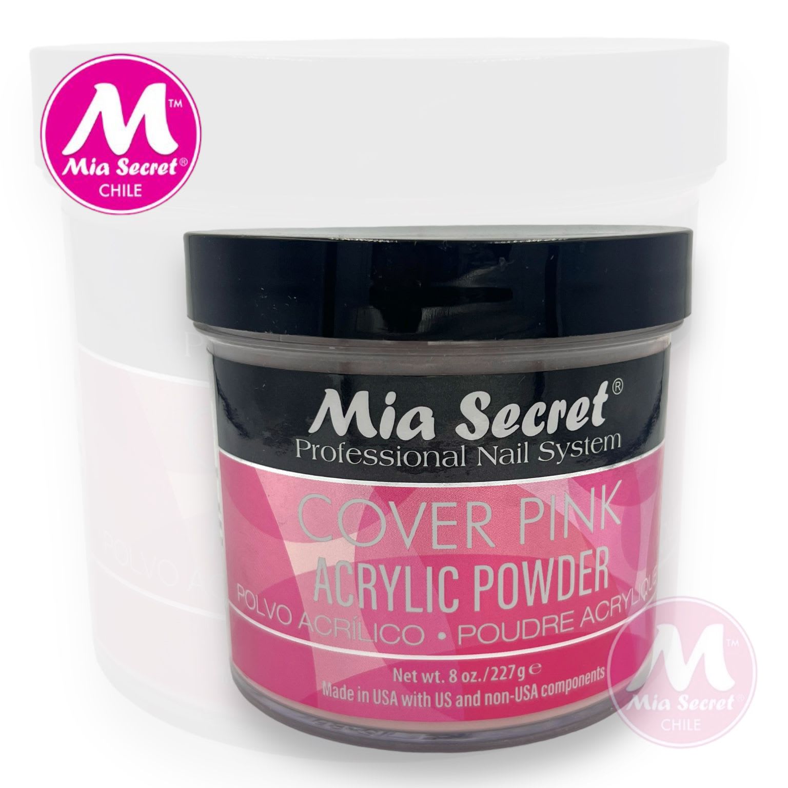 Mia Secret Acrílico 227 g Cover Pink