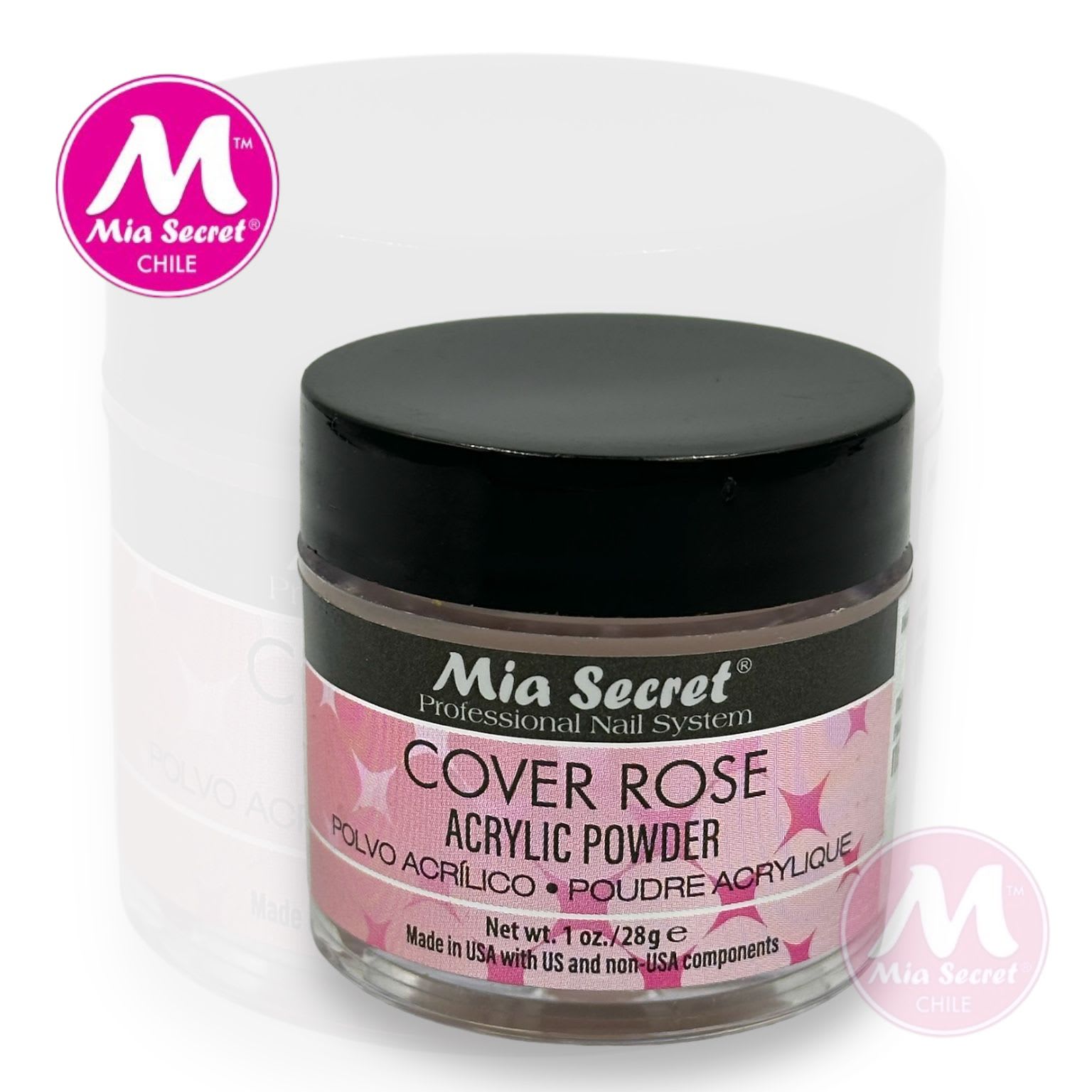 Mia Secret Acrílico 30 g Cover Rose