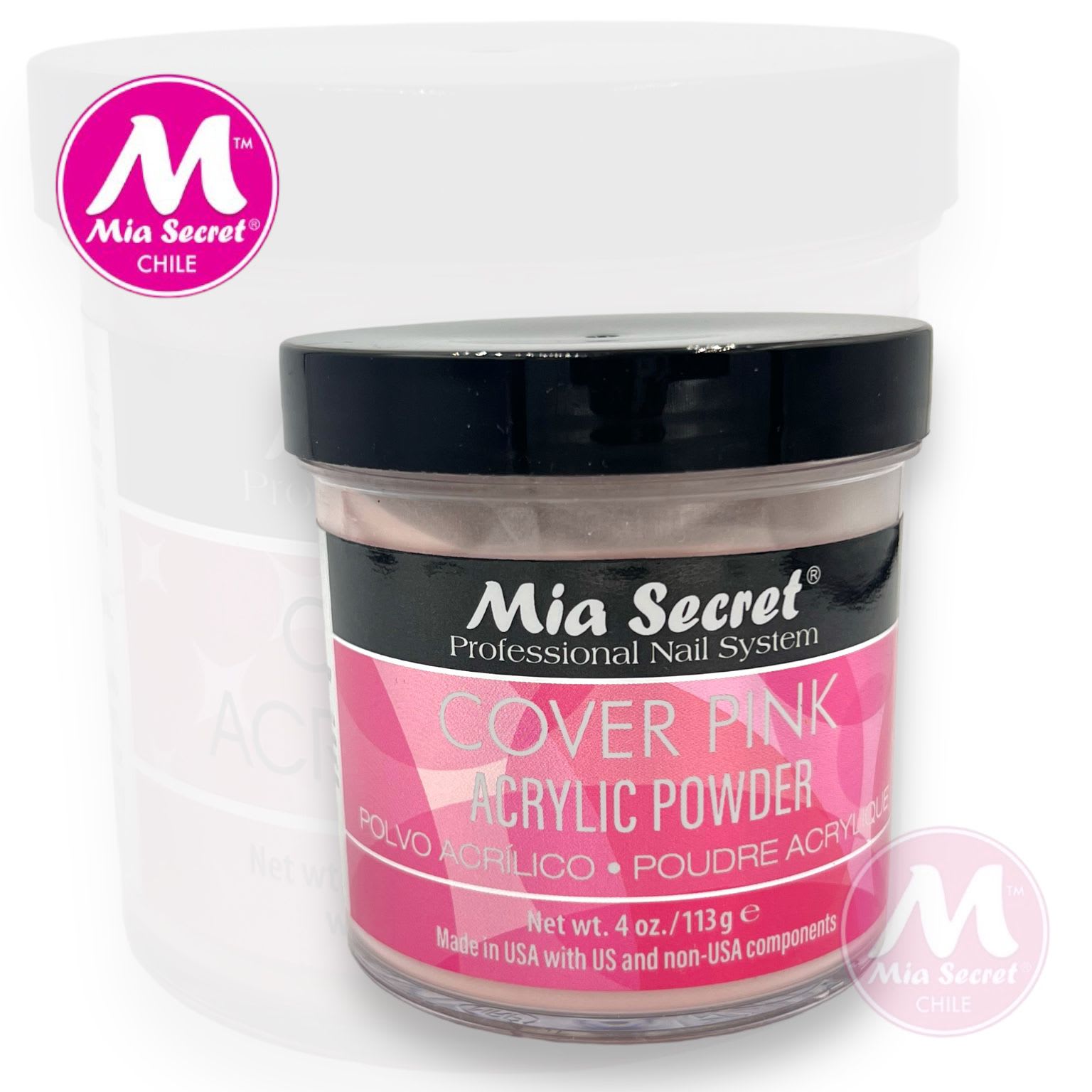 Mia Secret Acrílico Cover Pink 113 g