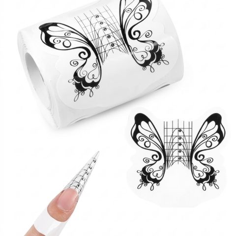 Moldes Mariposa Negros Cortos