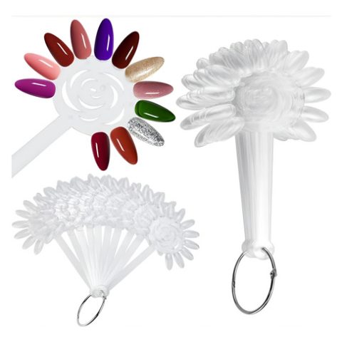Muestrario Flor Transparente para 120 Colores
