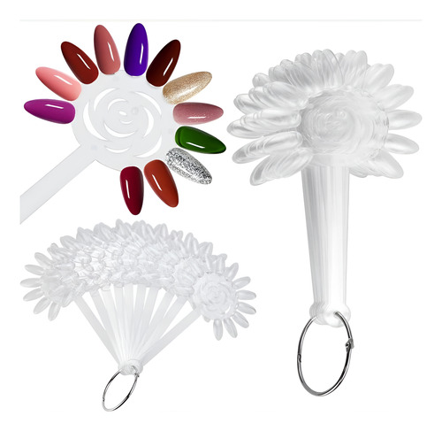 Muestrario Flor Transparente para 120 Colores