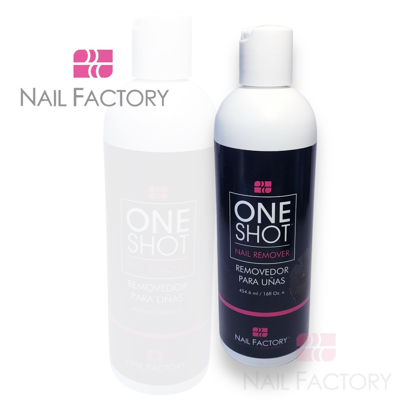 Nail Factory Removedor One Shot Grande 16 Onz