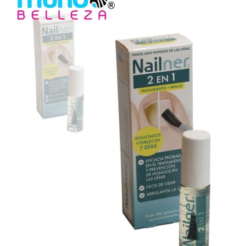 Nailner 2EN1 Pincel Antihongos