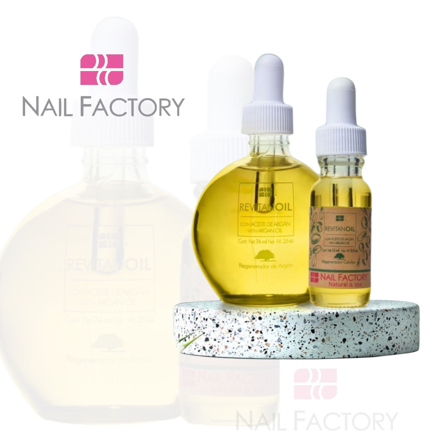 Nails Factory Revitanoil con Argan 74 ml