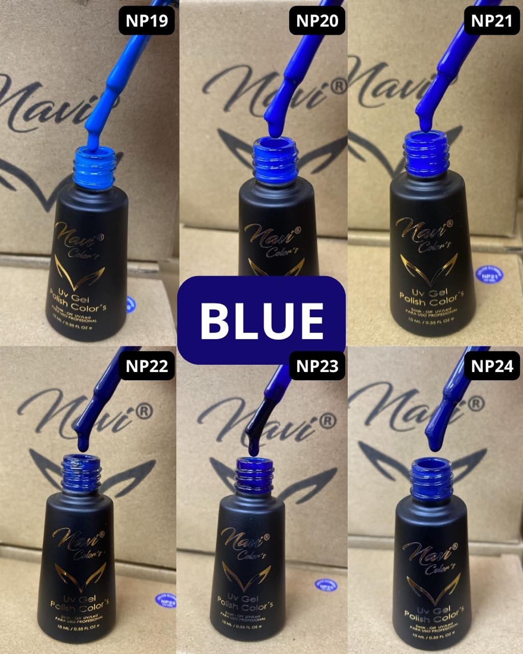 Navi Esmalte Blue 24 10 ml